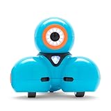 Wonder Workshop Dash - Programmierroboter für Kinder ab 6 Jahren - Sprachgesteuert - Navigiert um Objekte herum - 5 kostenlose STEM-Programmier-Apps, Blau