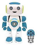 Powerman Jr. Intelligenter Roboter für Kinder der Gedanken liest - Spielzeug,Tanzt Musiziert Tier-Quiz STEM Programmierbar Fernbedienung - Grün/blau-ROB20DE
