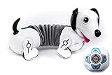 Silverlit Germany GmbH YCOO - ROBO DACKEL - Silverlit Toys - Ferngesteuerter und ausziehbarer Hund - Regiert auf Bewegungen - Holt seinen Ball - 35 cm - weiß, bunt, 40x23x25cm