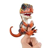 Fingerlings Untamed Velociraptor orange Blaze - 3781 / interaktives Spielzeug, reagiert auf Geräusche, Bewegungen und Berührungen
