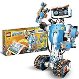 LEGO 17101 Boost Programmierbares Roboticset, 5-in-1 App-gesteuertes Modell mit einem programmierbaren, interaktiven Roboter Spielzeug und Bluetooth-Funktion